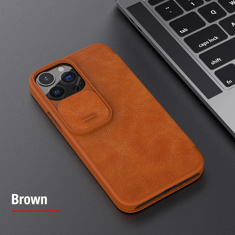 Nillkin Slide Camera Leather Case