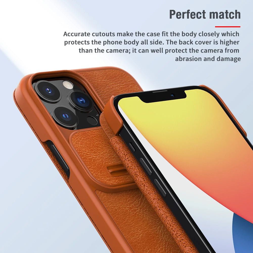 Nillkin Slide Camera Leather Case
