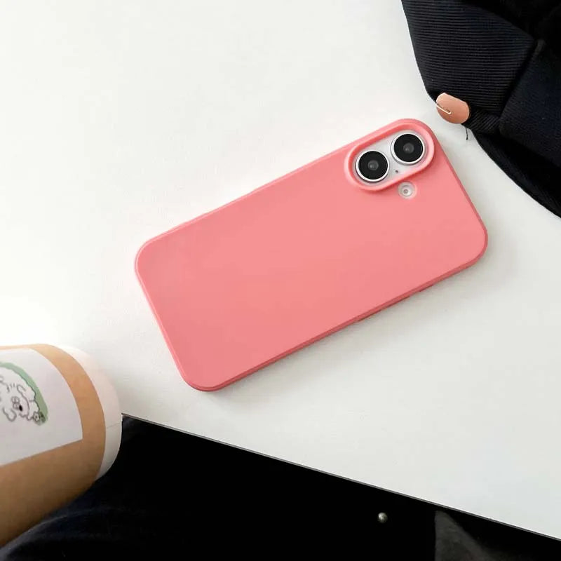 Candy Color Soft Shockproof Case