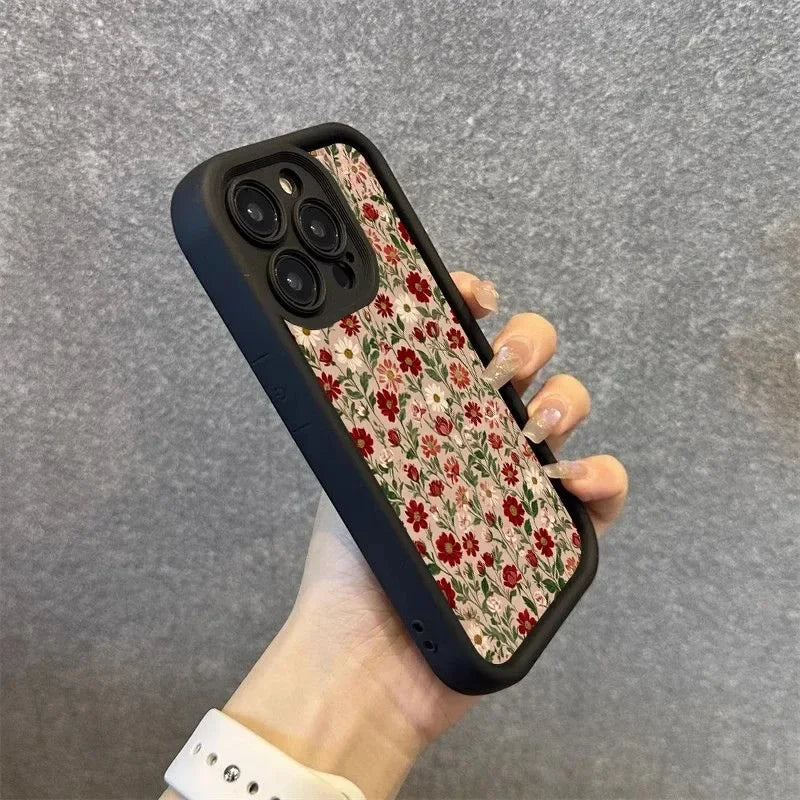 Cute Flower Shockproof Case