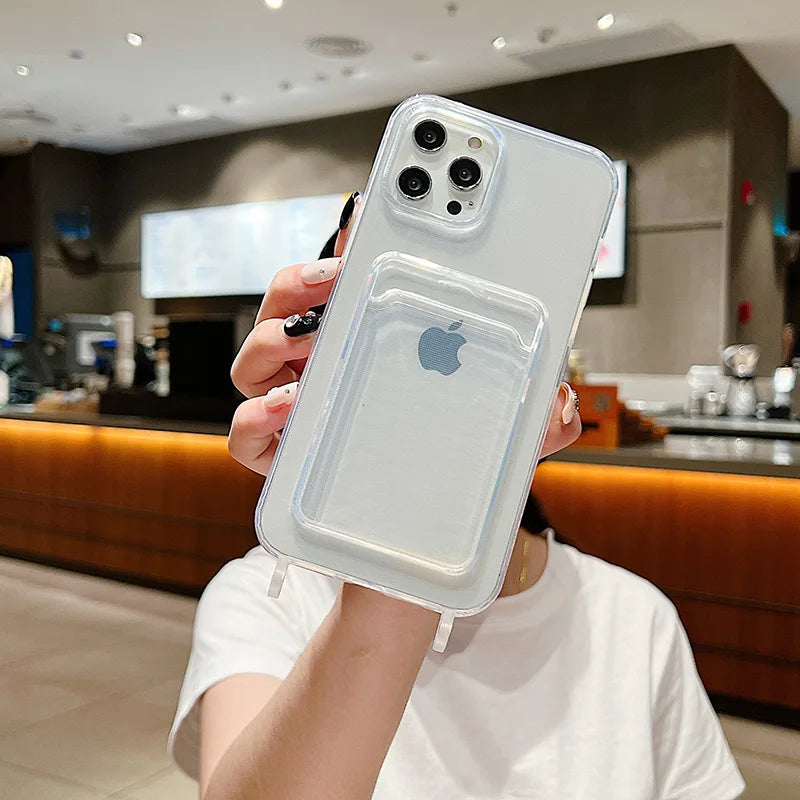 Transparent Shockproof Ring Case