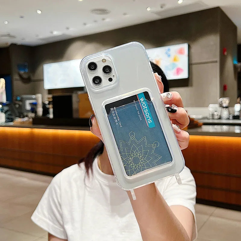 Transparent Shockproof Ring Case