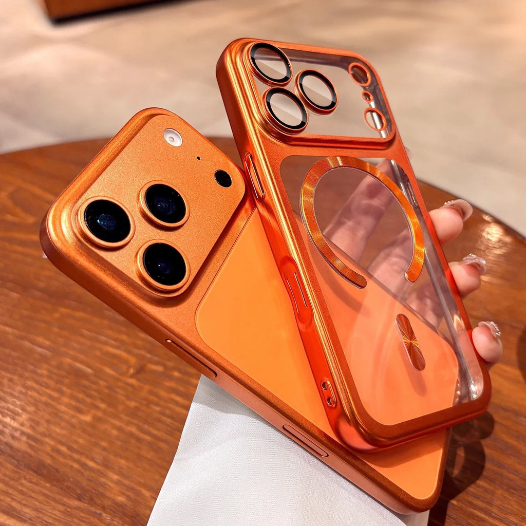 Transparent Magnetic Plating Case