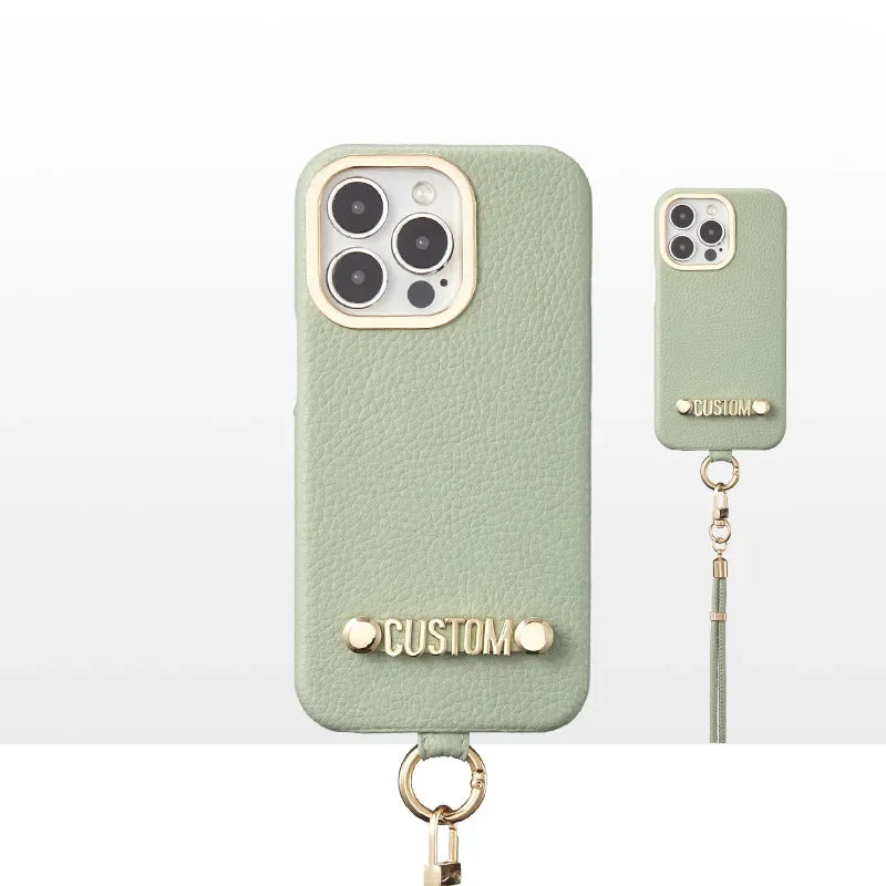 Custom Name Mini Lanyard Case