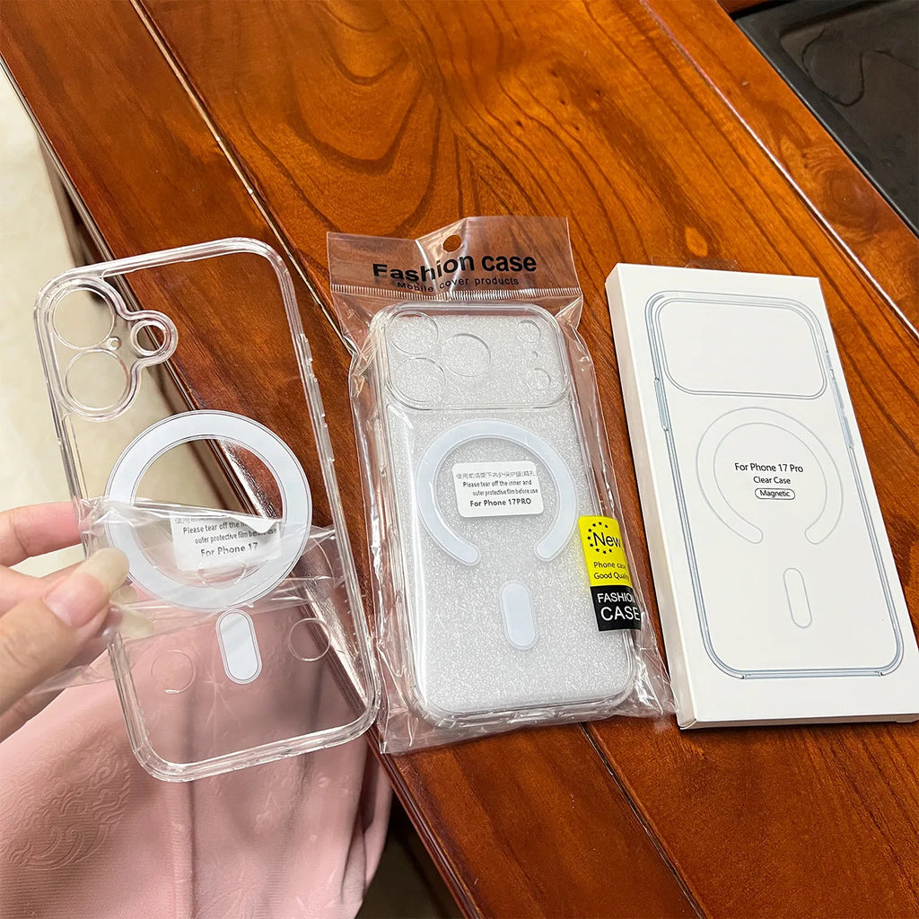 Crystal Clear Acrylic MagSafe Case