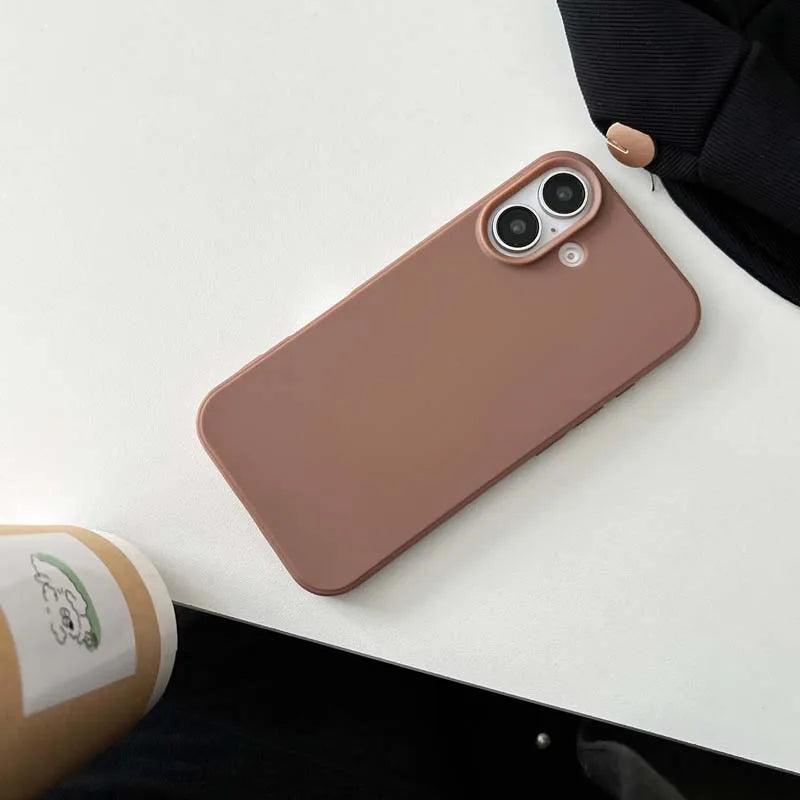 Candy Color Soft Shockproof Case