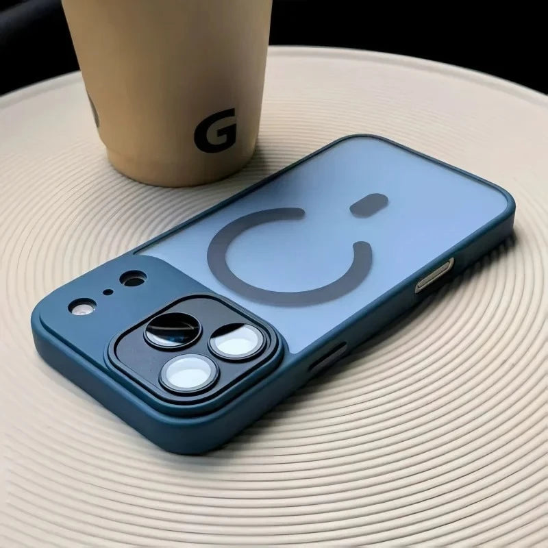 Matte Translucent Lens-Protect Case