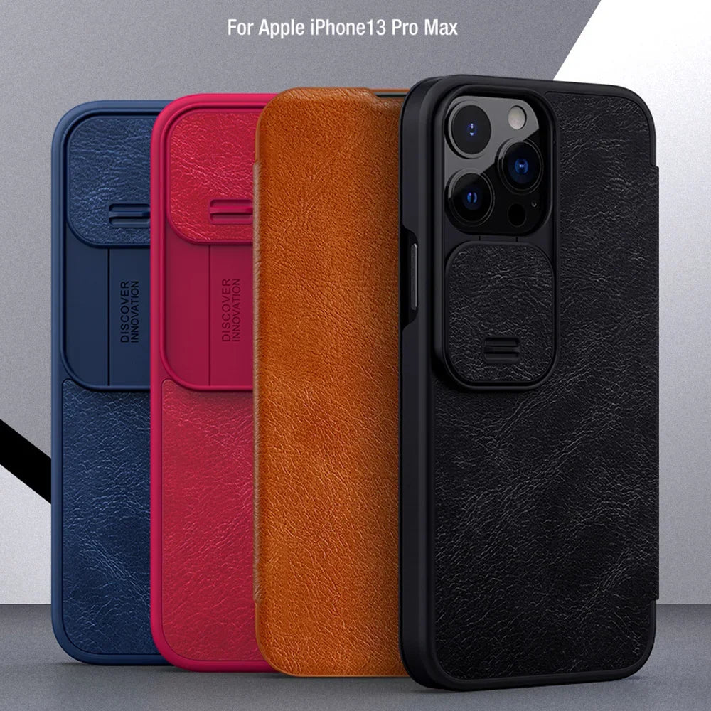 Nillkin Slide Camera Leather Case