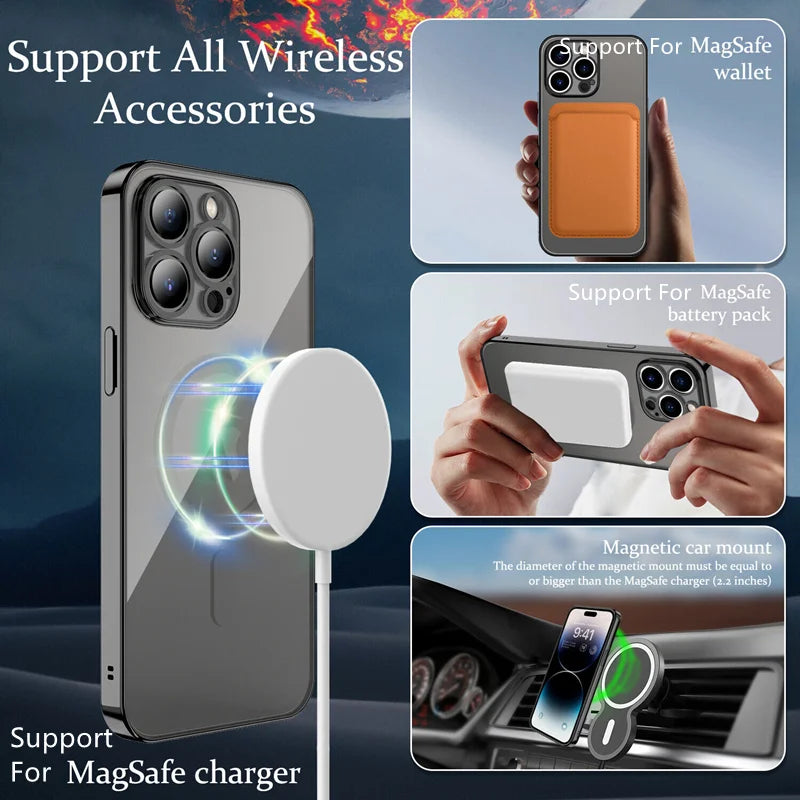 MagSafe Plating Lens Protector Case