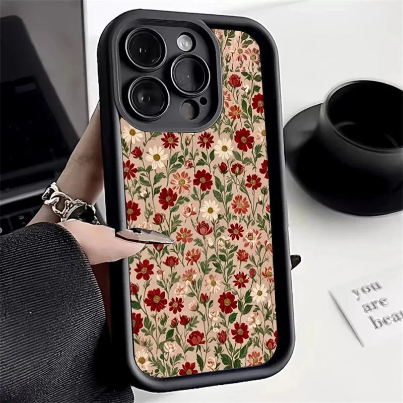 Cute Flower Shockproof Case