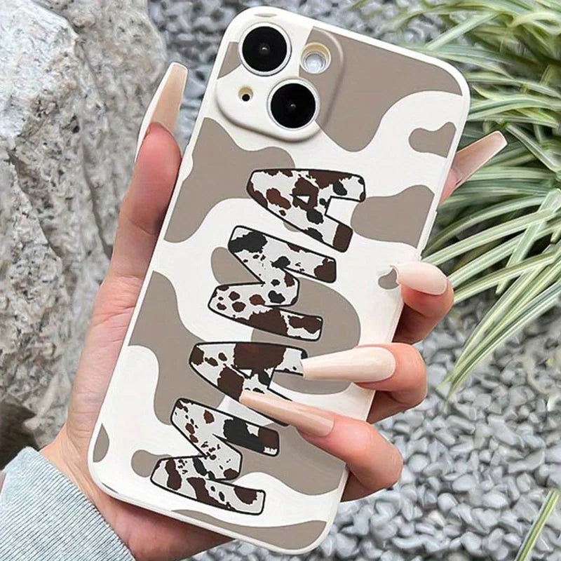 Mama Cow Print Soft Case