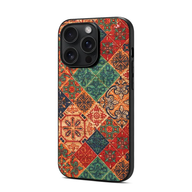 Ultrathin Flower Leather Case