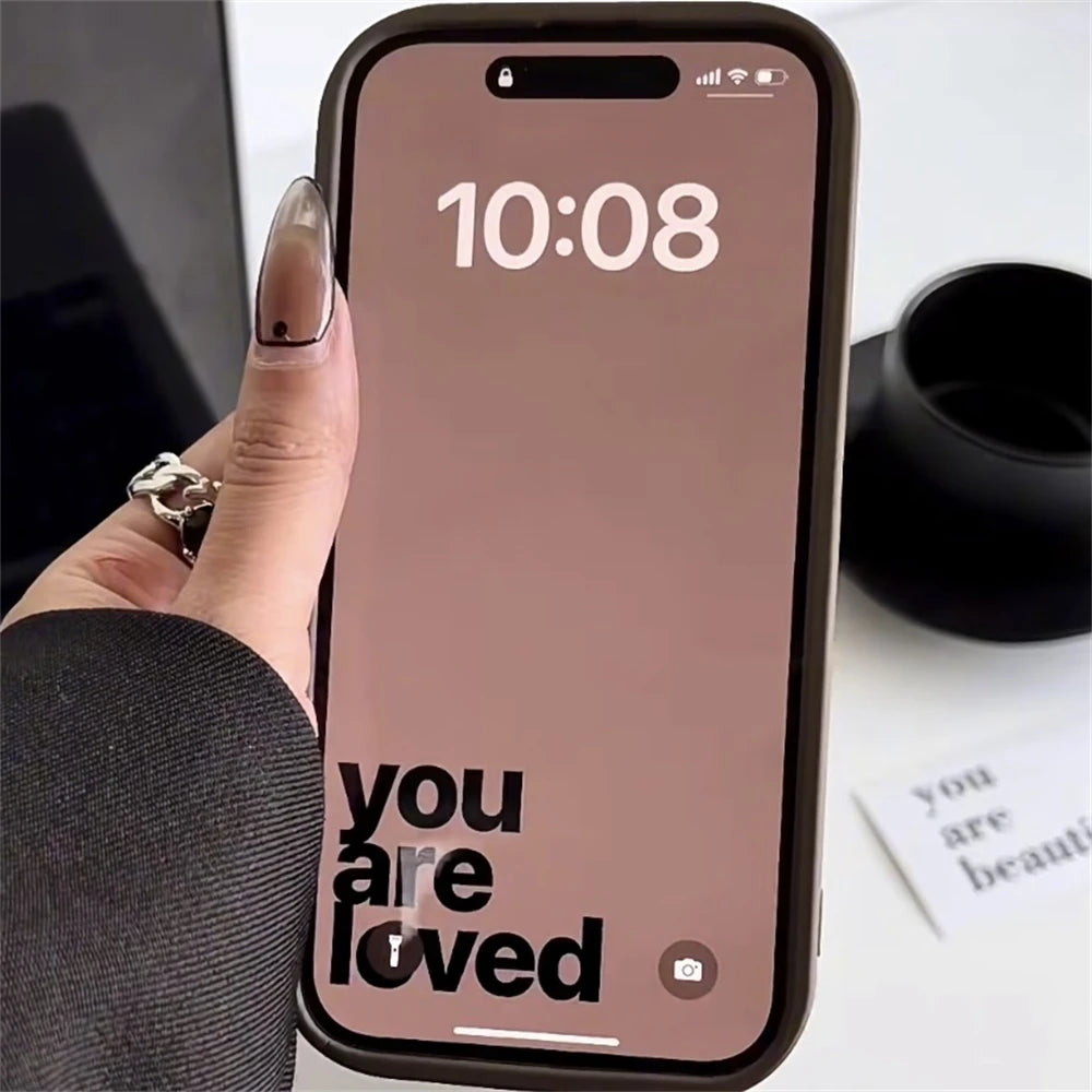 Cute 3D Love Heart Silicone Case