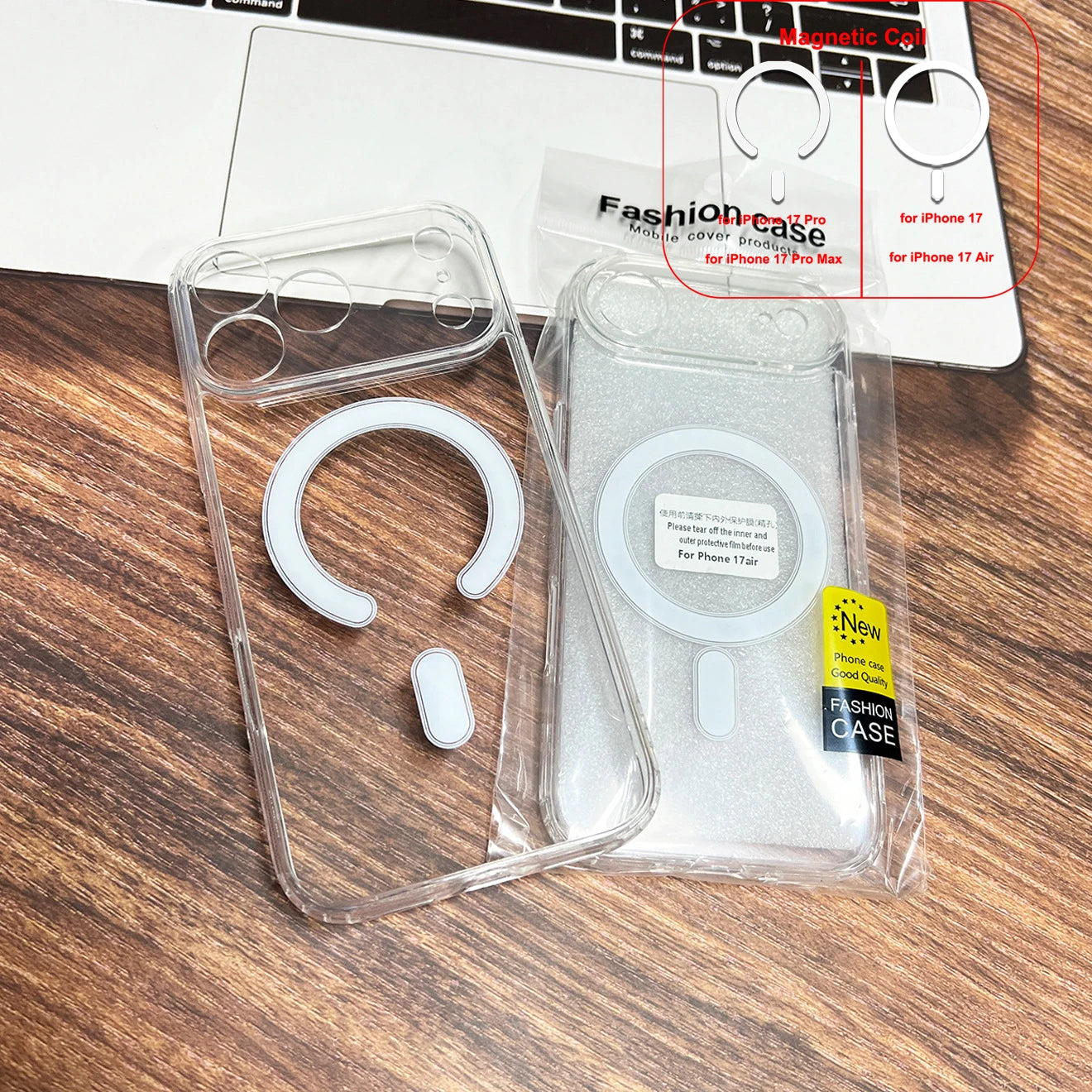 Crystal Clear Acrylic MagSafe Case