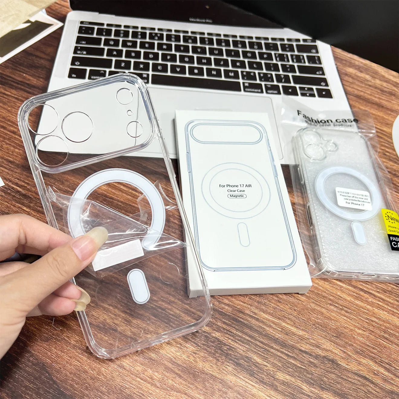 Crystal Clear Acrylic MagSafe Case
