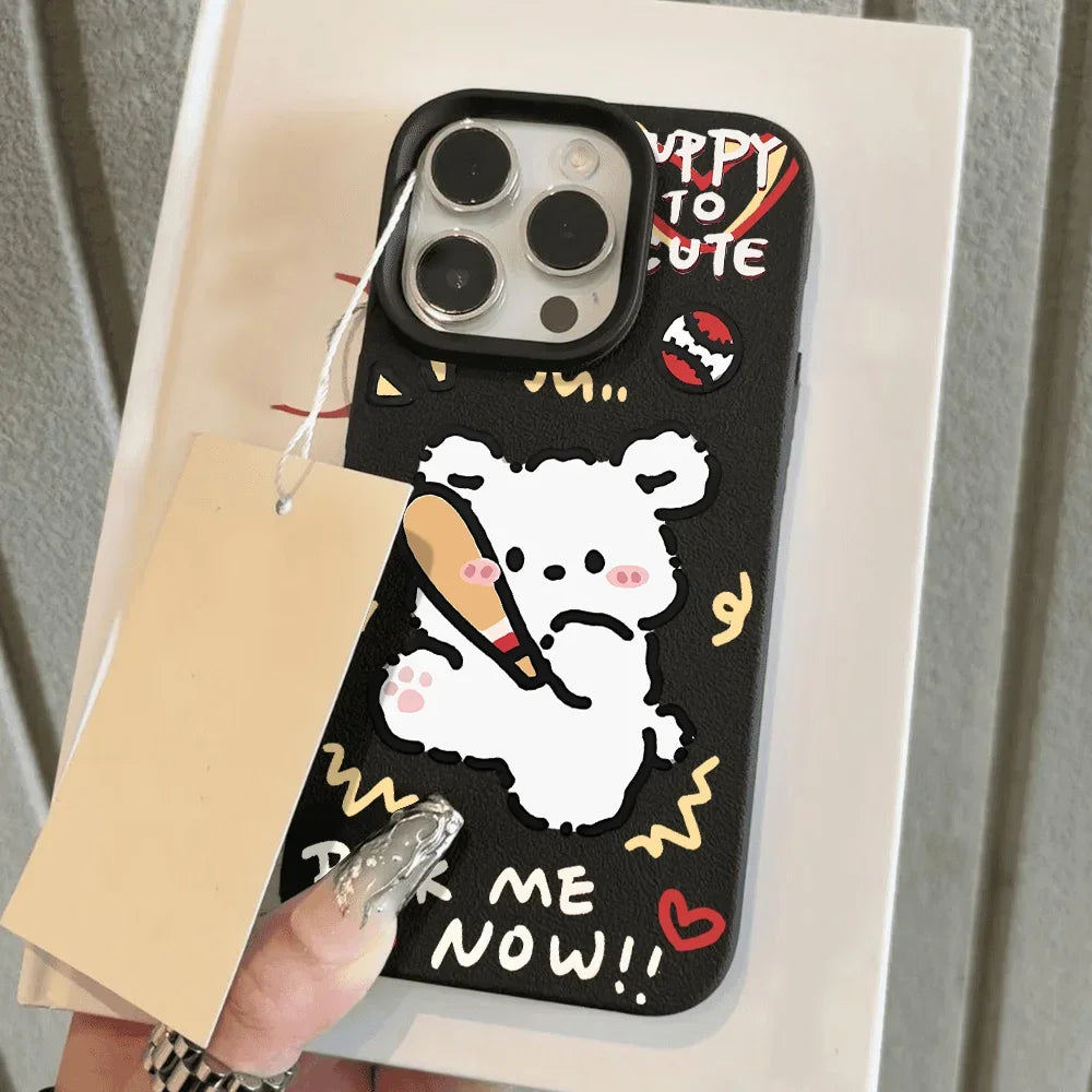 Oil Painting Cat Soft Case