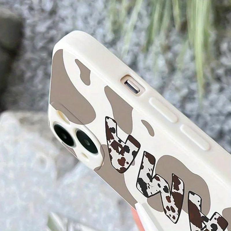 Mama Cow Print Soft Case