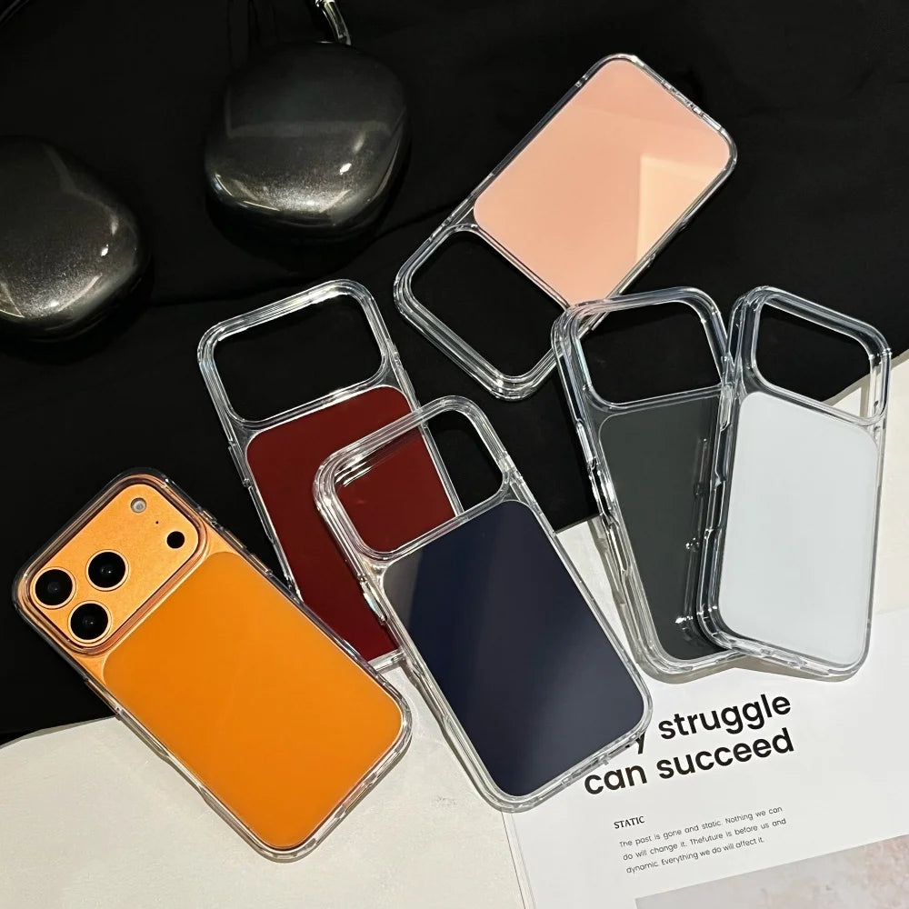 Transparent Edge Acrylic Armor Case