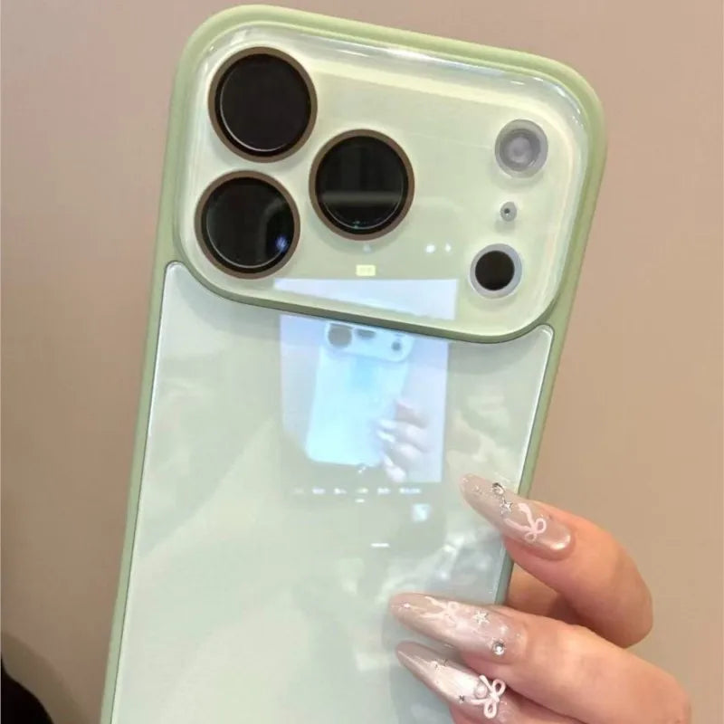 Candy Color Tempered Glass Case