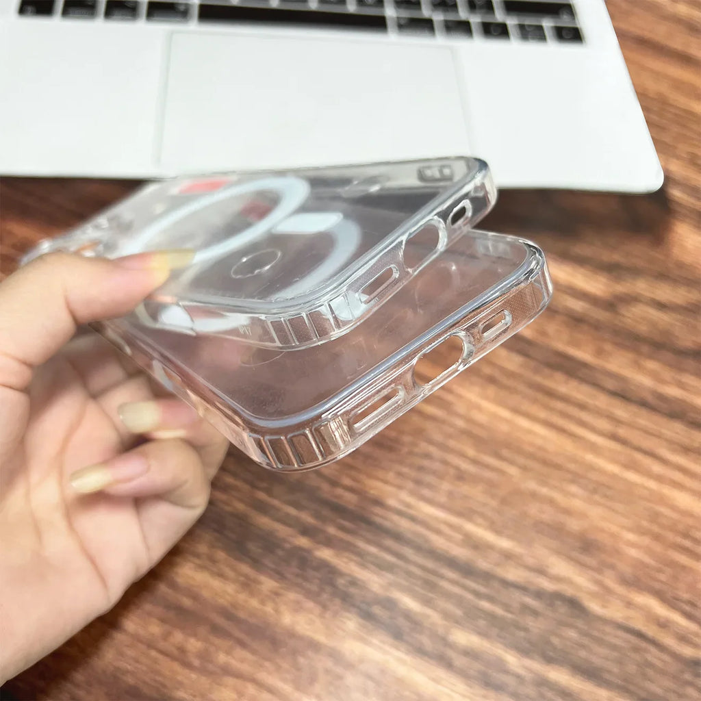 Crystal Clear Acrylic MagSafe Case