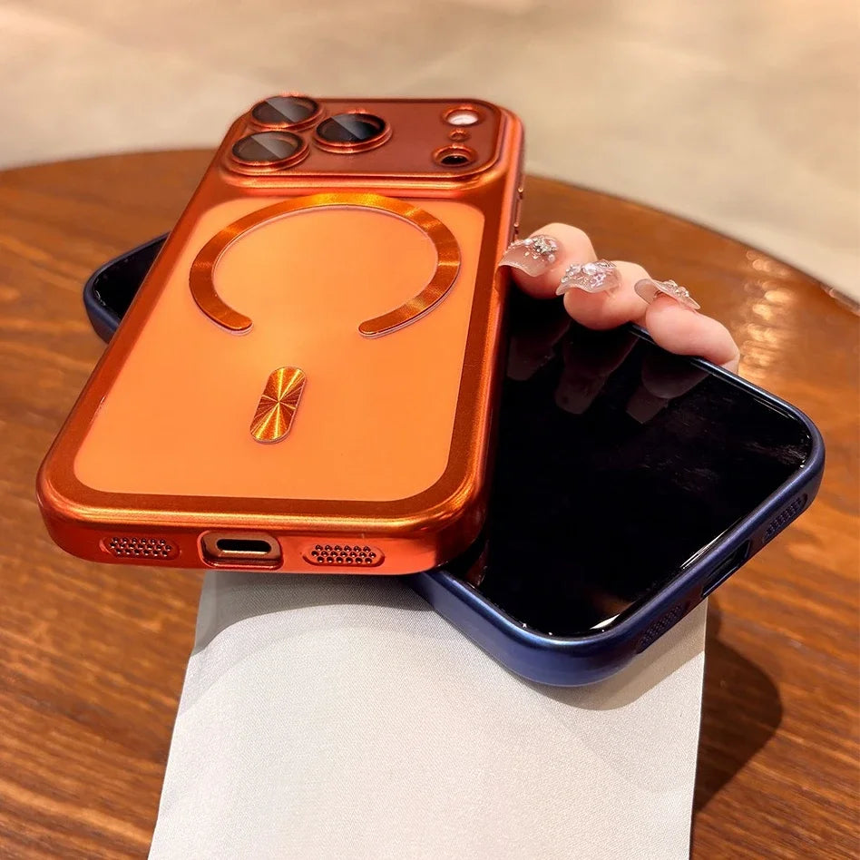 Transparent Magnetic Plating Case