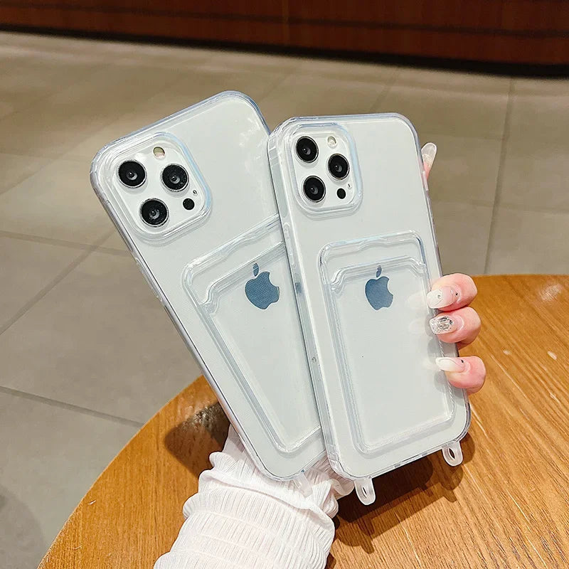 Transparent Shockproof Ring Case