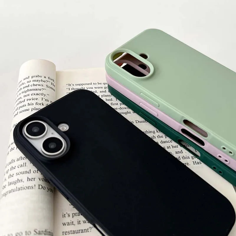 Candy Color Soft Shockproof Case
