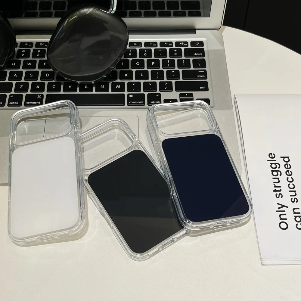 Transparent Edge Acrylic Armor Case