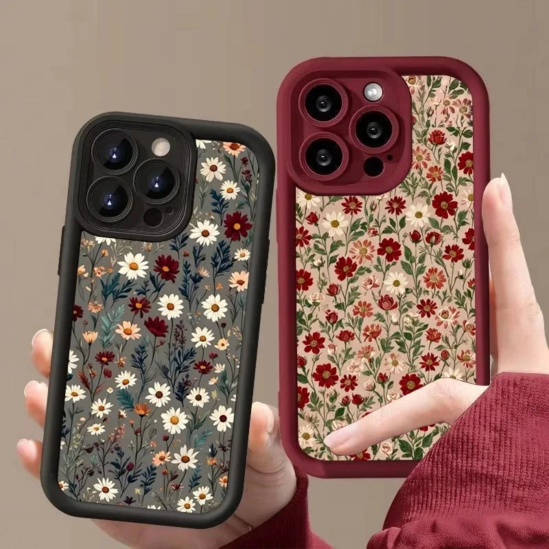 Cute Flower Shockproof Case