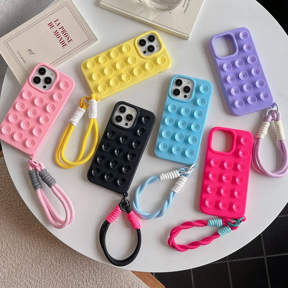 Suction Cup Soft Shockproof Case