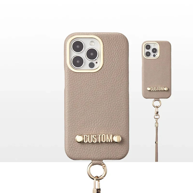 Custom Name Mini Lanyard Case