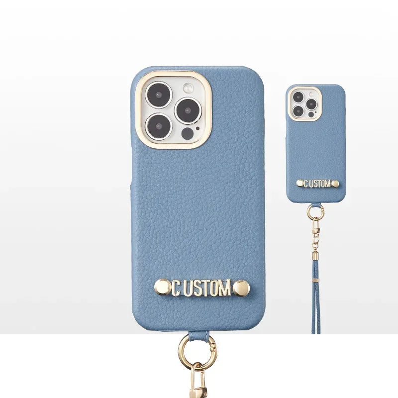 Custom Name Mini Lanyard Case