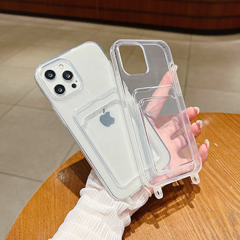 Transparent Shockproof Ring Case
