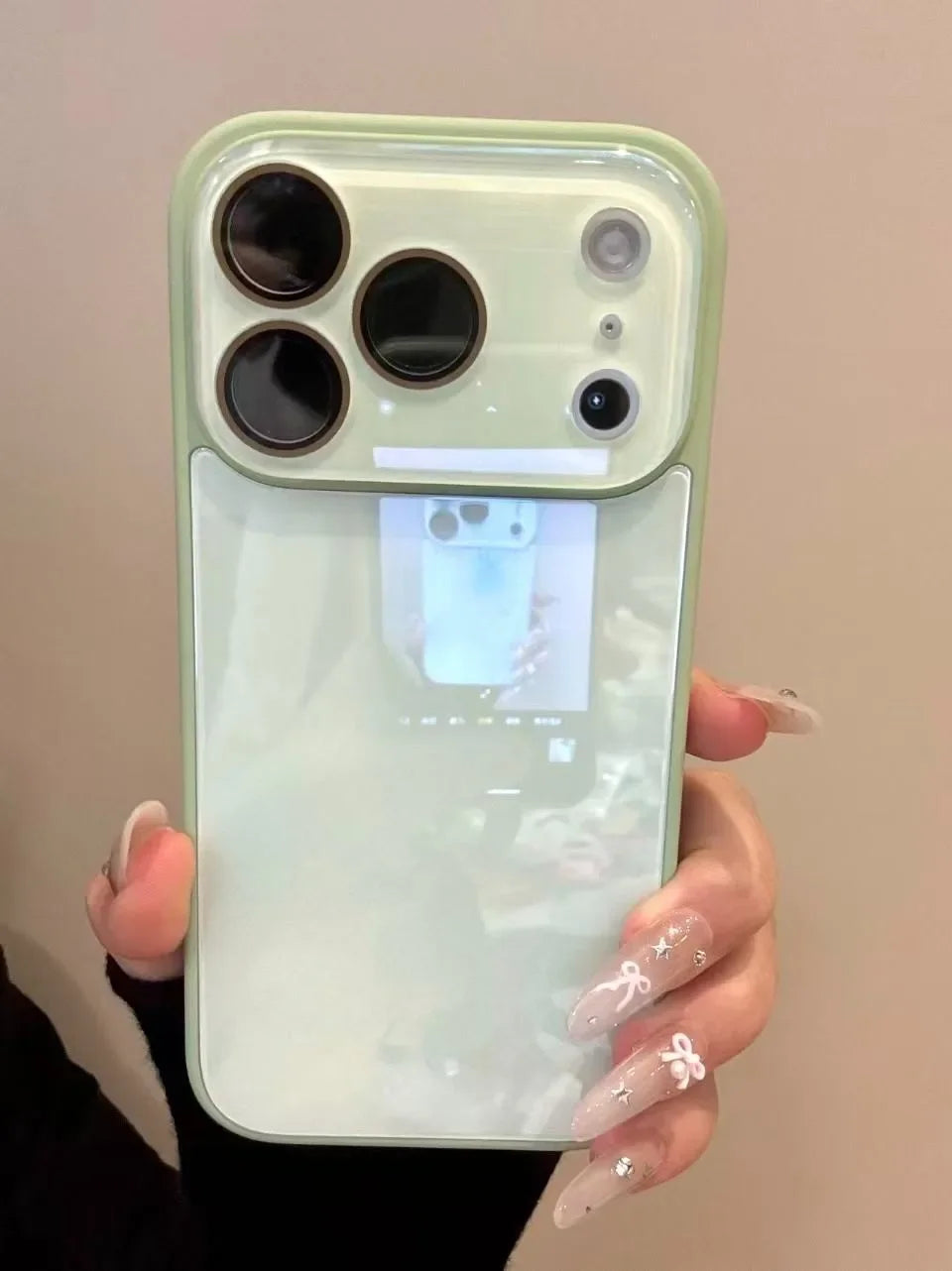 Candy Color Tempered Glass Case