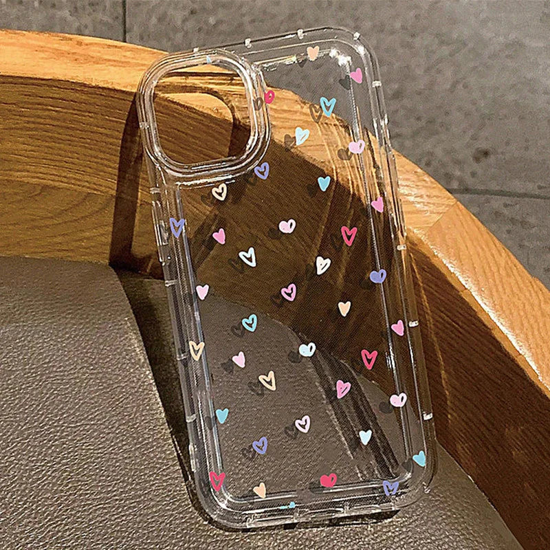 Colorful Broken Flowers Soft Case
