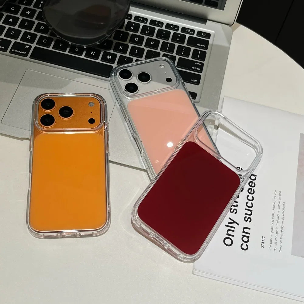 Transparent Edge Acrylic Armor Case