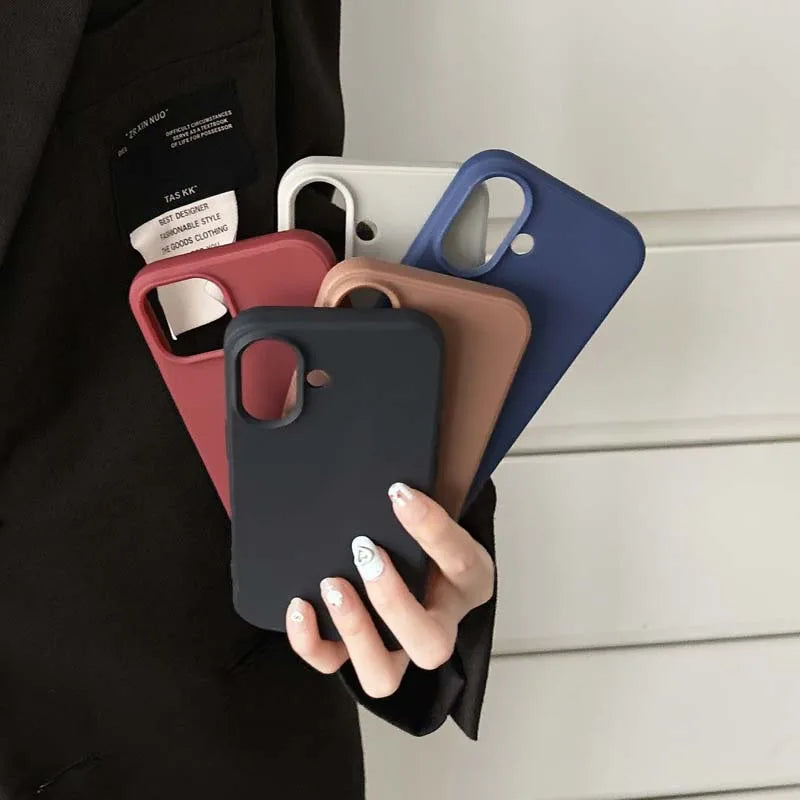 Candy Color Soft Shockproof Case