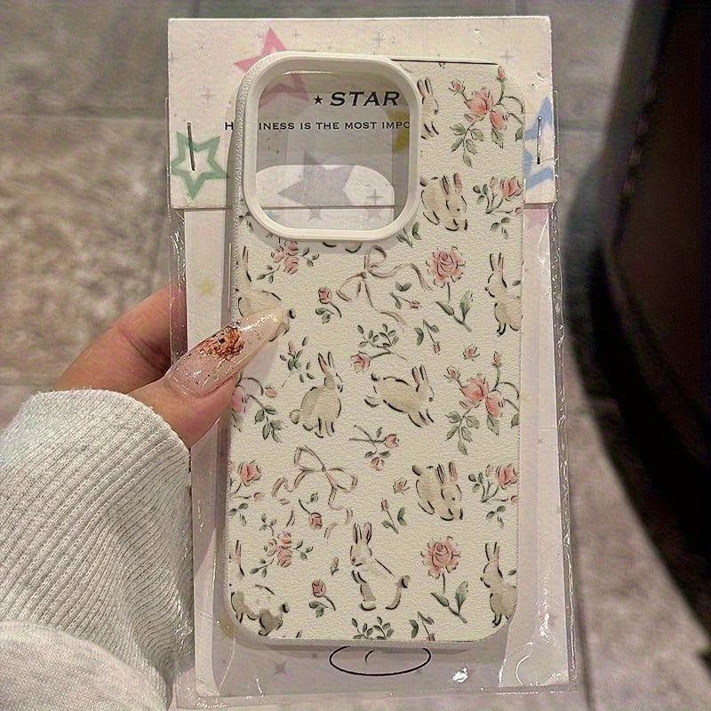 Cute Butterfly Bunny Floral Case
