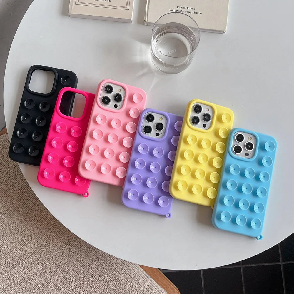 Suction Cup Soft Shockproof Case