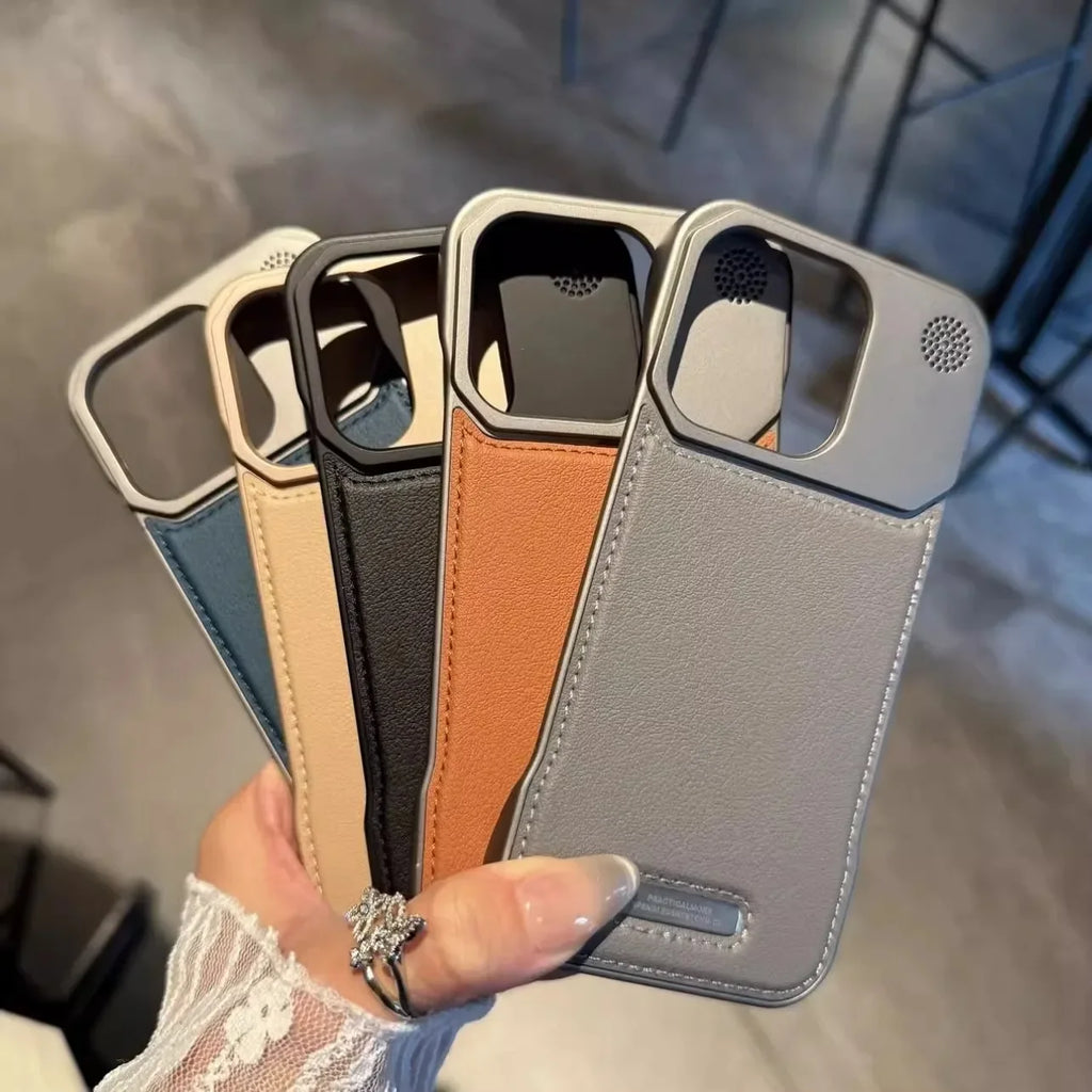 Frameless Armor Leather Case