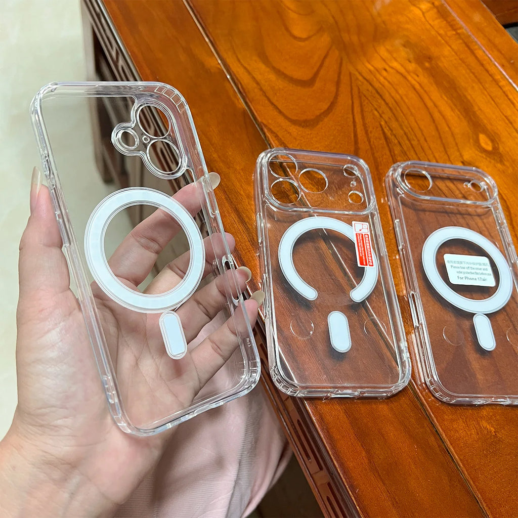 Crystal Clear Acrylic MagSafe Case