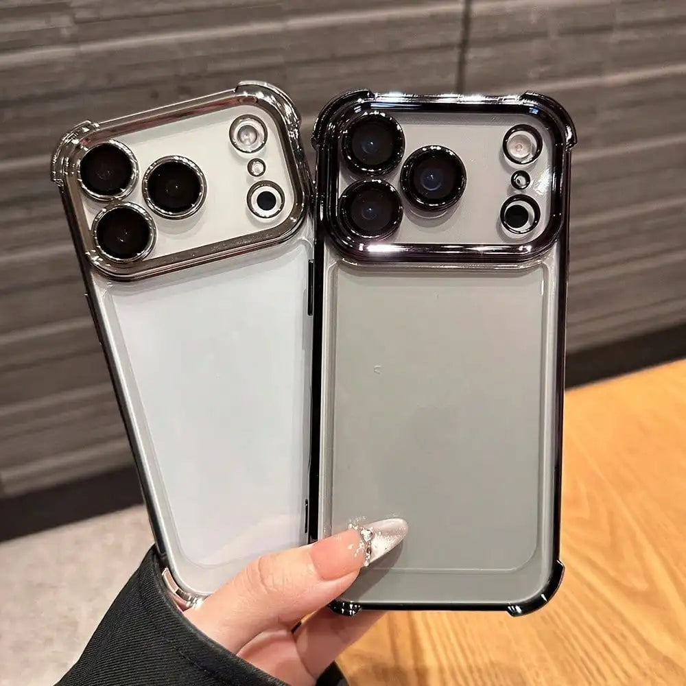 Cushioned Shockproof Plated Case