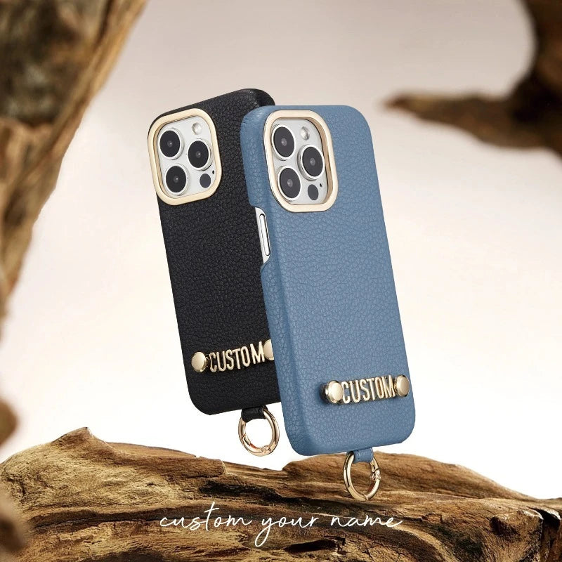 Custom Name Mini Lanyard Case