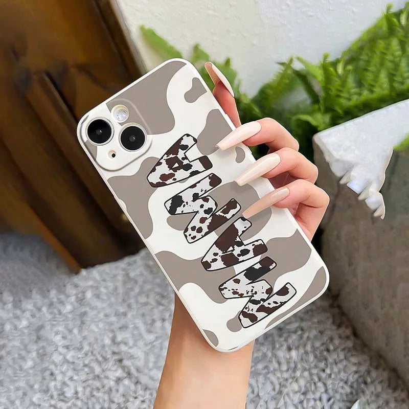 Mama Cow Print Soft Case