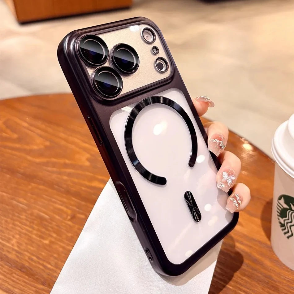 Transparent Magnetic Plating Case