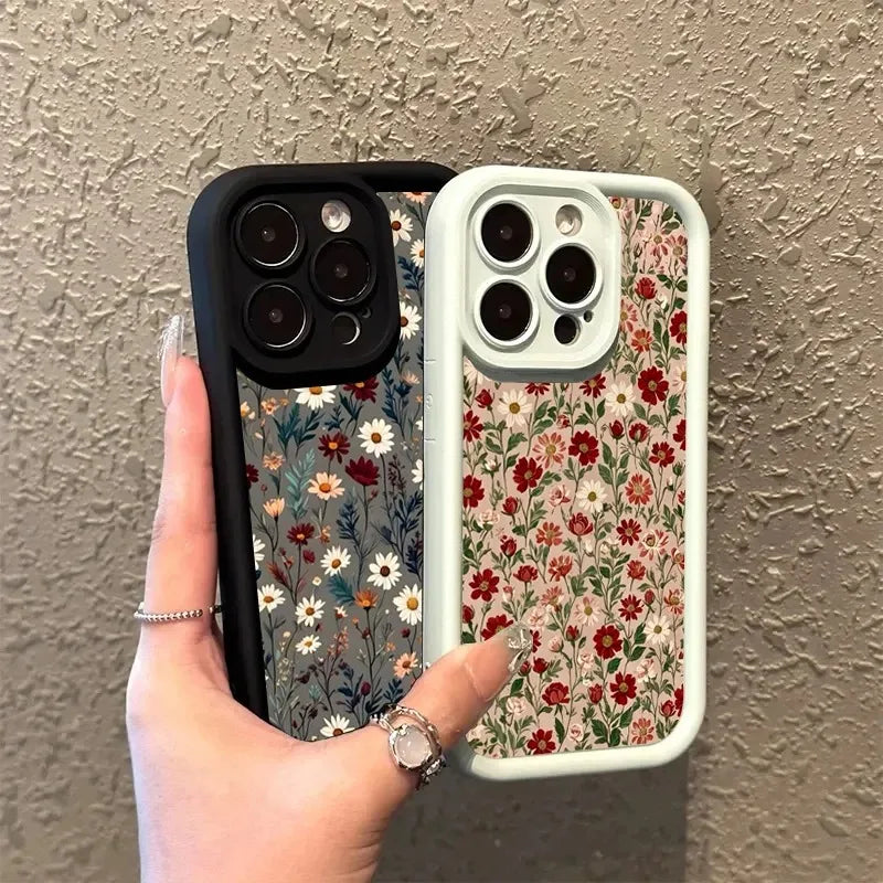Cute Flower Shockproof Case