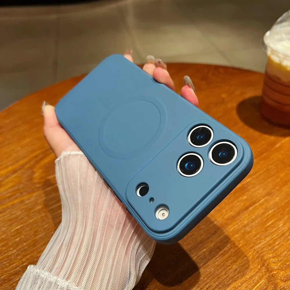 Soft Liquid Silicone MagSafe Case