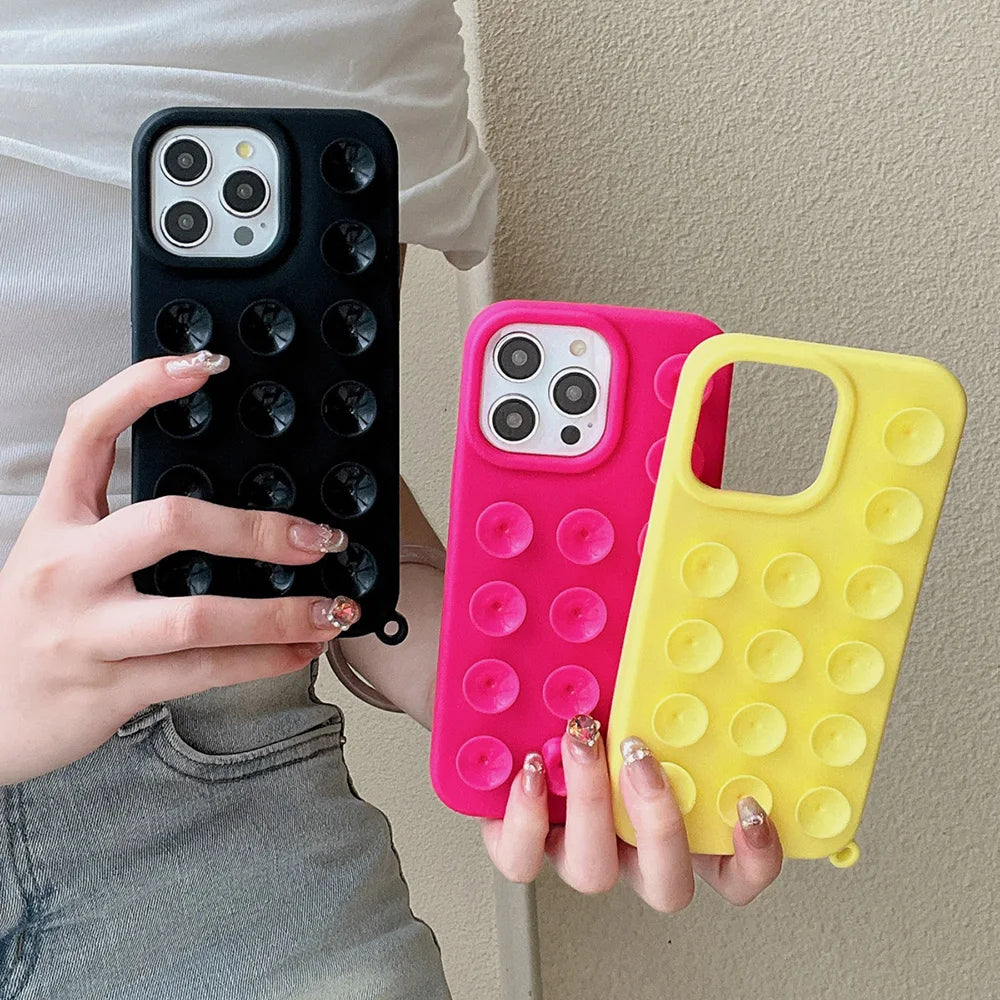 Suction Cup Soft Shockproof Case