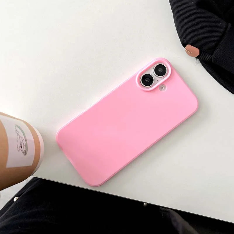 Candy Color Soft Shockproof Case