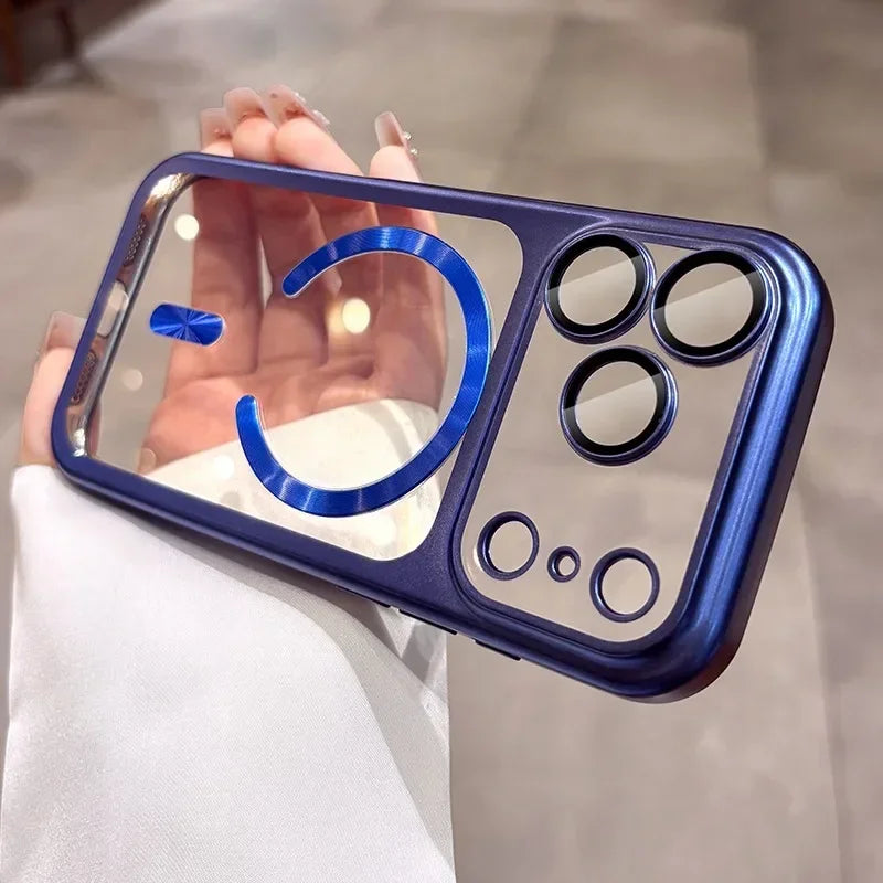 Transparent Magnetic Plating Case